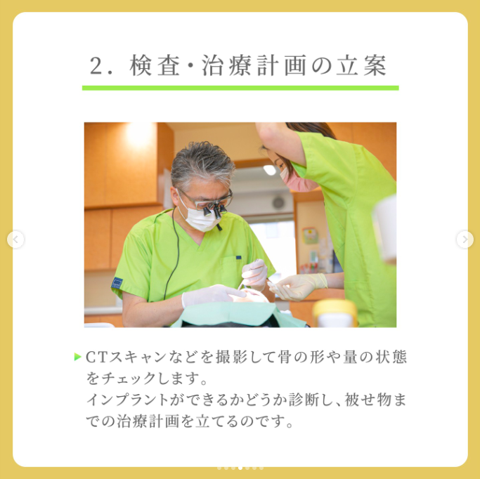 検査、治療計画の立案